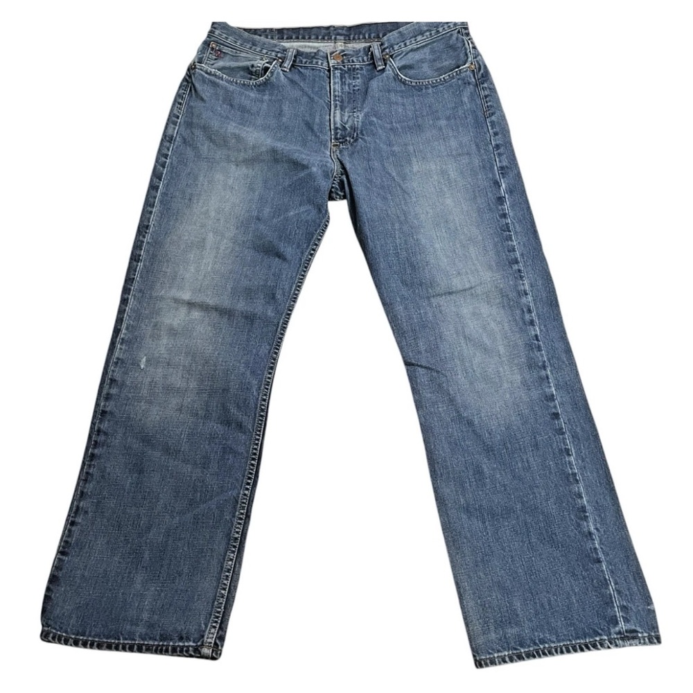 Polo Ralph Lauren Vtg 67 35x30(34x29) Medium Wash Distressed Men’s Jeans